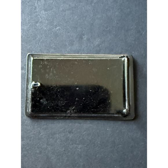 Vintage Nickel Plated Engraved Belt Buckle Silver Tone Square Western Cowboy - Picture 3 of 5